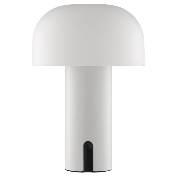 Brilliant Mattis LED Tischleuchte LED 21cm 2,5W Extra Warmweiss IP44 Beige Weiß G60305/09