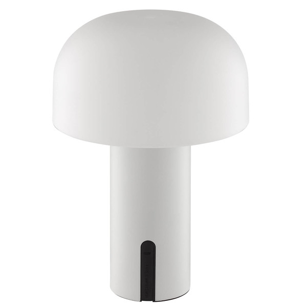 Brilliant Mattis LED Tischleuchte LED 21cm 2,5W Extra Warmweiss IP44 Beige Weiß G60305/09