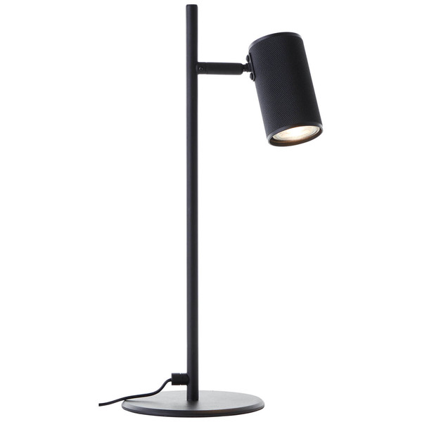 Brilliant Marty LED Tischleuchte 15cm GU10 5W/5W Warmweiß Sand Schwarz G80053/76