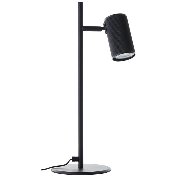 Brilliant Marty LED Tischleuchte 15cm GU10 5W/5W Warmweiß Sand Schwarz G80053/76