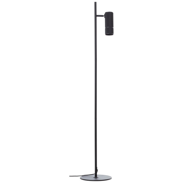 Brilliant Marty LED Stehleuchte 130cm GU10 5W/5W Warmweiß Sand Schwarz G80054/76