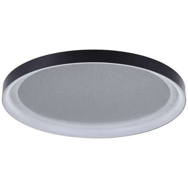 Brilliant Quito LED Deckenleuchte 42cm 30W Warmweiß Schwarz Glitzereffekt G80125/06
