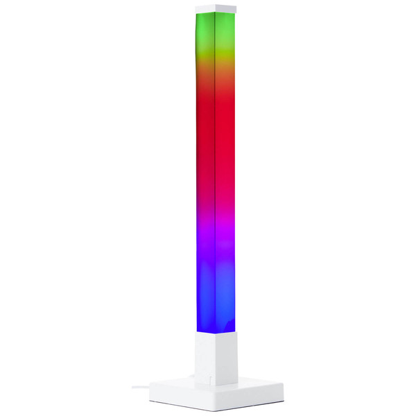 Brilliant Neele LED Tischleuchte 50cm 3W Weiß Musiksensor G80619A05