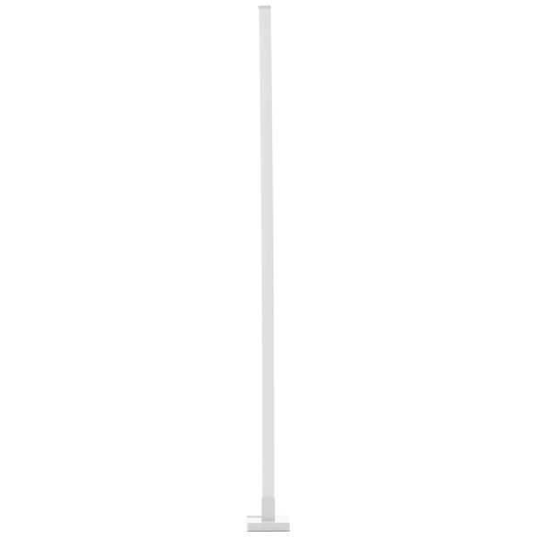 Brilliant Neele LED Stehleuchte 1,5m 6,5W Weiß Musiksensor G80620A05