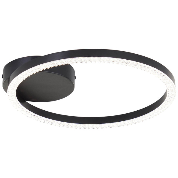 Brilliant Aurelia LED Deckenleuchte 30x31cm 12W Neutralweiß Schwarz G80765/06