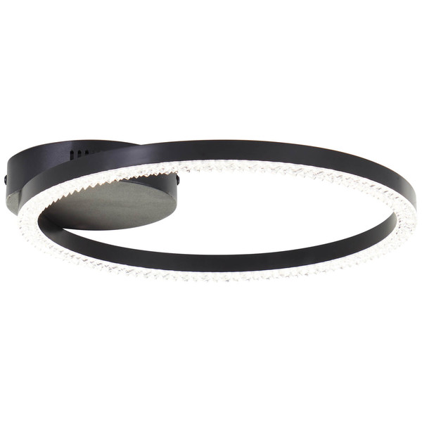 Brilliant Aurelia LED Deckenleuchte 30x31cm 12W Neutralweiß Schwarz G80765/06