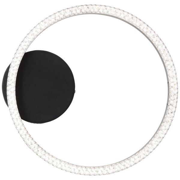 Brilliant Aurelia LED Deckenleuchte 30x31cm 12W Neutralweiß Schwarz G80765/06