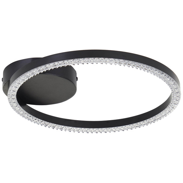 Brilliant Aurelia LED Deckenleuchte 30x31cm 14W Warmweiß Schwarz G80765A26