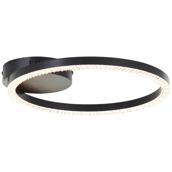 Brilliant Aurelia LED Deckenleuchte 30x31cm 14W Warmweiß Schwarz G80765A26