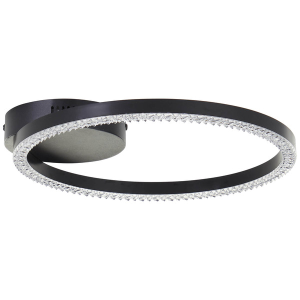 Brilliant Aurelia LED Deckenleuchte 30x31cm 14W Warmweiß Schwarz G80765A26