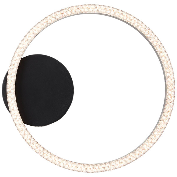Brilliant Aurelia LED Deckenleuchte 30x31cm 14W Warmweiß Schwarz G80765A26