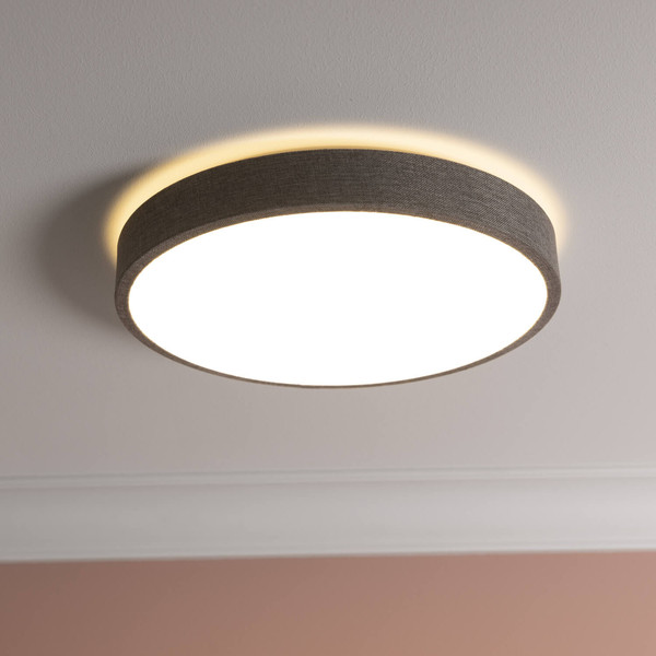 Brilliant Filiz LED Deckenleuchte 38,5cm 24W Warmweiß Weiß Grau G80820/70