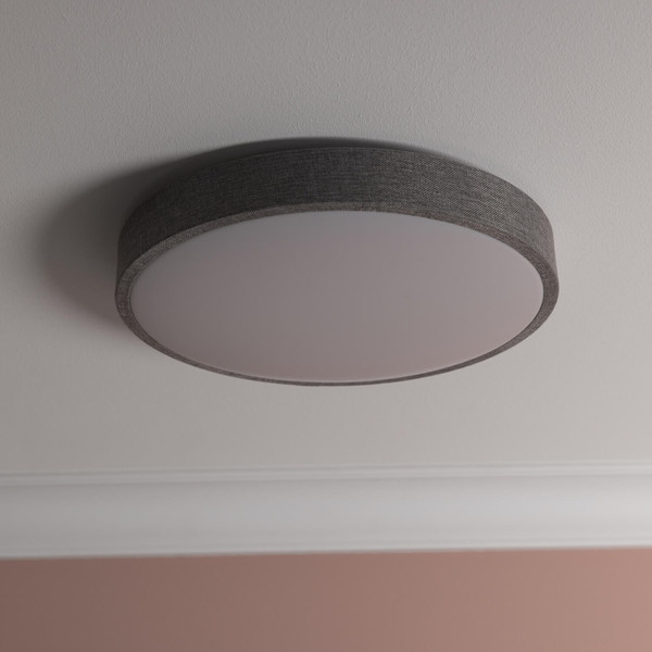 Brilliant Filiz LED Deckenleuchte 38,5cm 24W Warmweiß Weiß Grau G80820/70