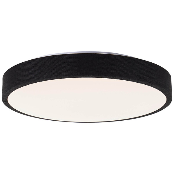 Brilliant Filiz LED Deckenleuchte 38,5cm 24W Warmweiß Schwarz Weiß G80820/76