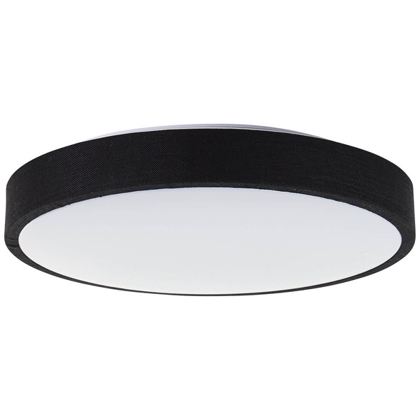 Brilliant Filiz LED Deckenleuchte 38,5cm 24W Warmweiß Schwarz Weiß G80820/76