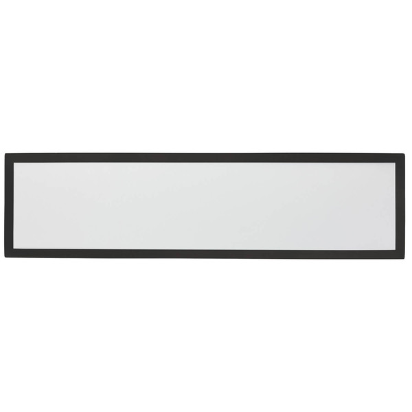 Brilliant Milton LED Deckenaufbau-Paneel 25x96cm 24W Neutralweiß IP44 Schwarz Weiß G80875A76