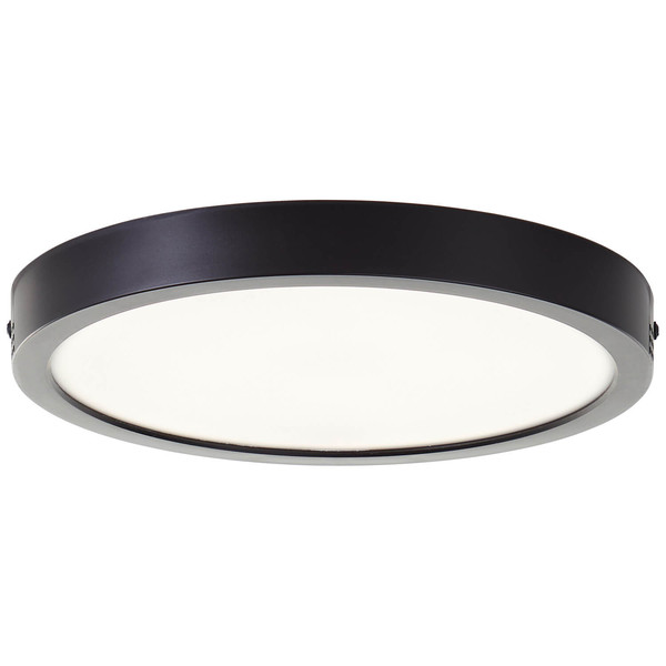 Brilliant Navara LED Deckenleuchte 27,5cm 18W Neutralweiß IP44 Schwarz G80885/26