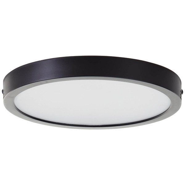 Brilliant Navara LED Deckenleuchte 27,5cm 18W Neutralweiß IP44 Schwarz G80885/26