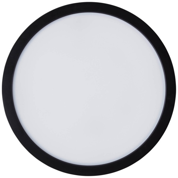 Brilliant Navara LED Deckenleuchte 27,5cm 18W Neutralweiß IP44 Schwarz G80885/26