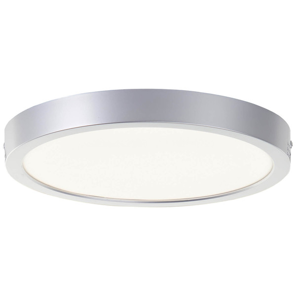 Brilliant Navara LED Deckenleuchte 27,5cm 18W Neutralweiß IP44 Silber G80885/88