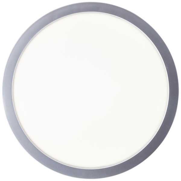 Brilliant Navara LED Deckenleuchte 27,5cm 18W Neutralweiß IP44 Silber G80885/88