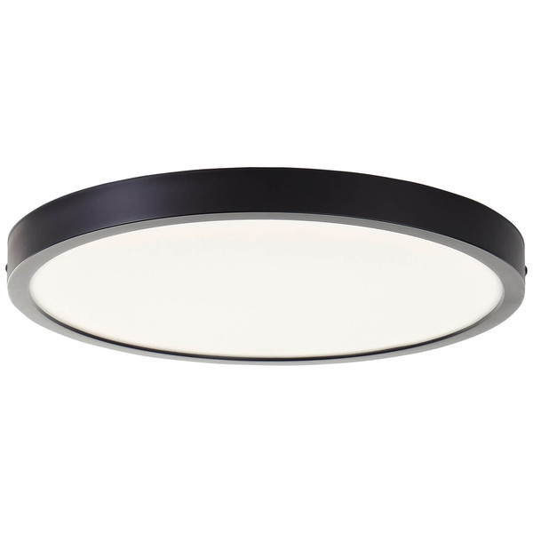 Brilliant Navara LED Deckenleuchte 37,5cm 24W Neutralweiß IP44 Schwarz G80886/26