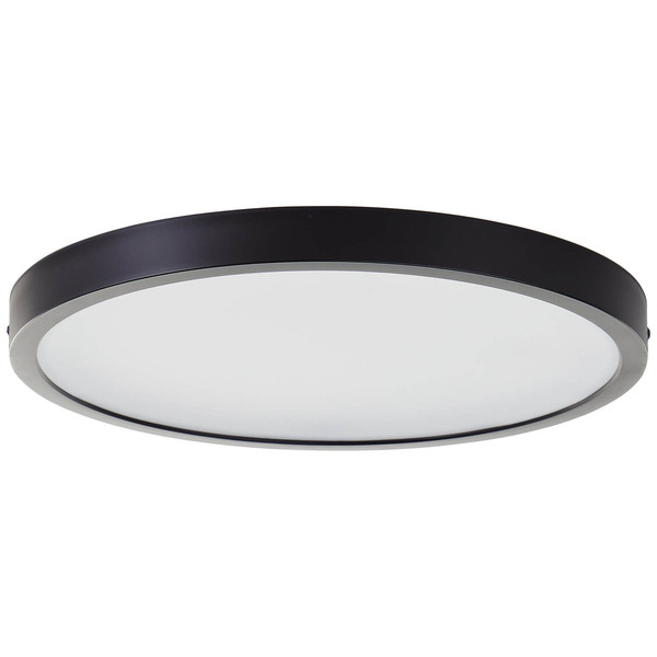 Brilliant Navara LED Deckenleuchte 37,5cm 24W Neutralweiß IP44 Schwarz G80886/26