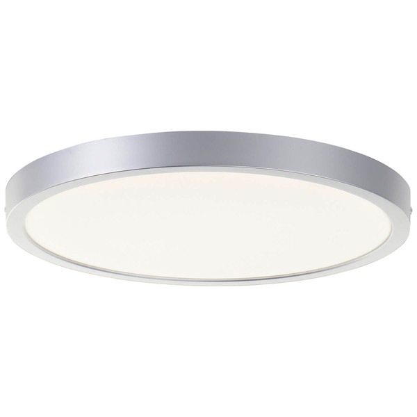 Brilliant Navara LED Deckenleuchte 37,5cm 24W Neutralweiß IP44 Silber G80886/88