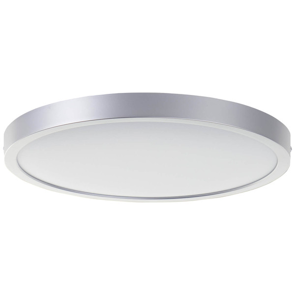 Brilliant Navara LED Deckenleuchte 37,5cm 24W Neutralweiß IP44 Silber G80886/88