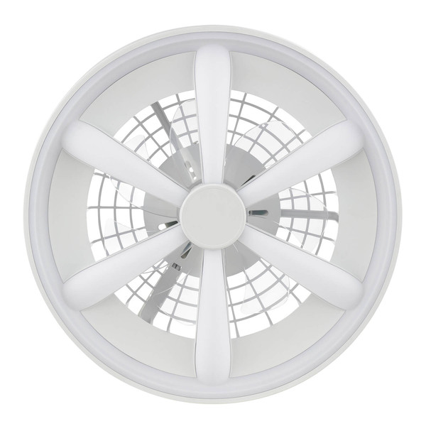 Brilliant Gaiano LED Deckenleuchte 48cm mit Ventilator 48W Weiß Ventilator, Timer, Nachtlicht G80935/05