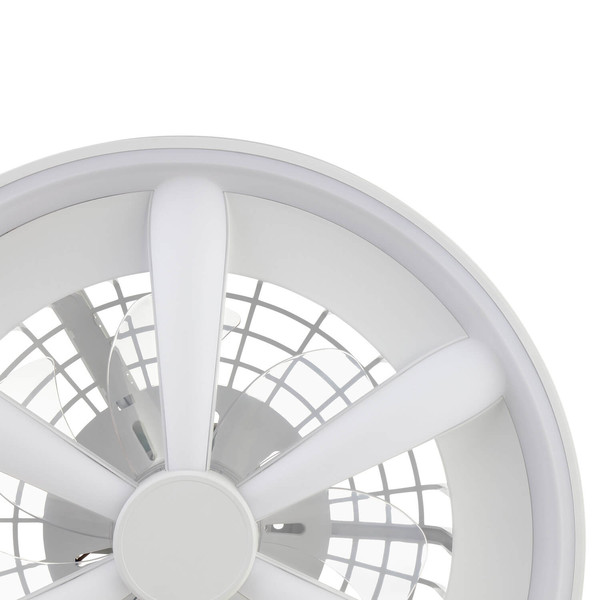 Brilliant Gaiano LED Deckenleuchte 48cm mit Ventilator 48W Weiß Ventilator, Timer, Nachtlicht G80935/05