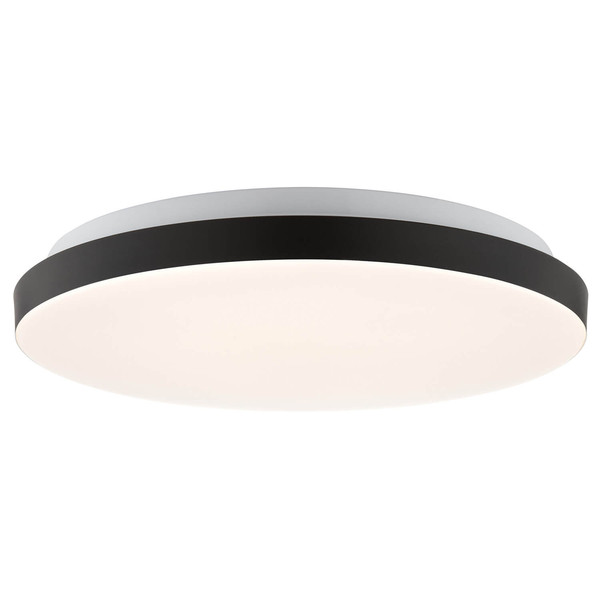 Brilliant Livio LED Deckenleuchte LED 28cm 12W Warmweiß Weiß Schwarz G80961/76