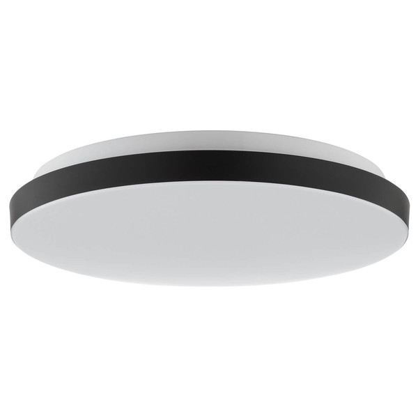 Brilliant Livio LED Deckenleuchte LED 28cm 12W Warmweiß Weiß Schwarz G80961/76