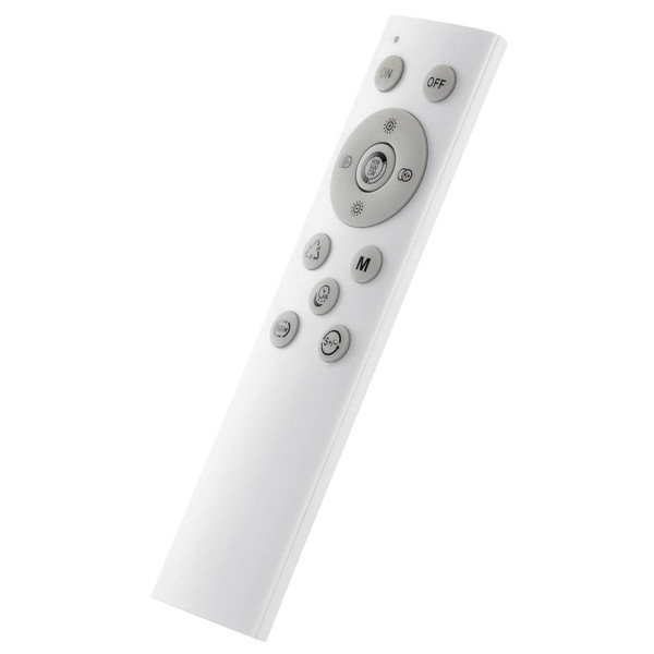 Brilliant Livio LED Deckenleuchte LED 38,5cm 20W Weiß Schwarz Nachtlicht, Timer G80964/76