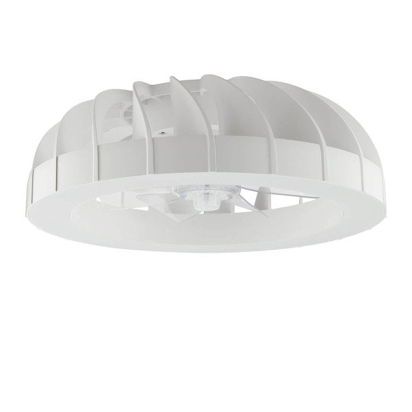 Brilliant Fanora LED Deckenleuchte 46cm mit Ventilator 30W Weiß Ventilator, Nachtlicht, Timer G81080/05