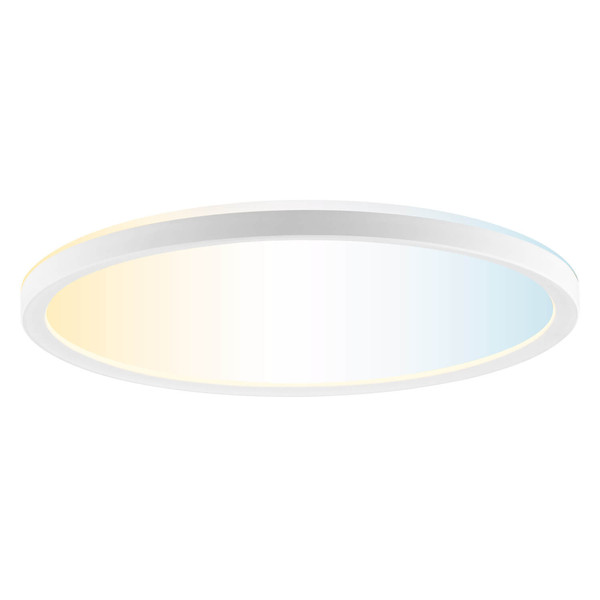 Brilliant Lumaro LED Deckenaufbau-Paneel 29cm 18W Weiß Nachtlicht, Timer G81981/85