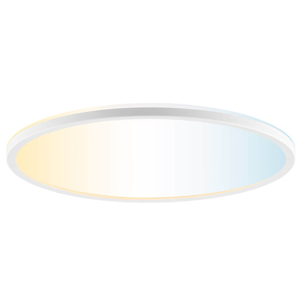 Brilliant Lumaro LED Deckenaufbau-Paneel 42cm 22W Weiß Nachtlicht, Timer G81983/85