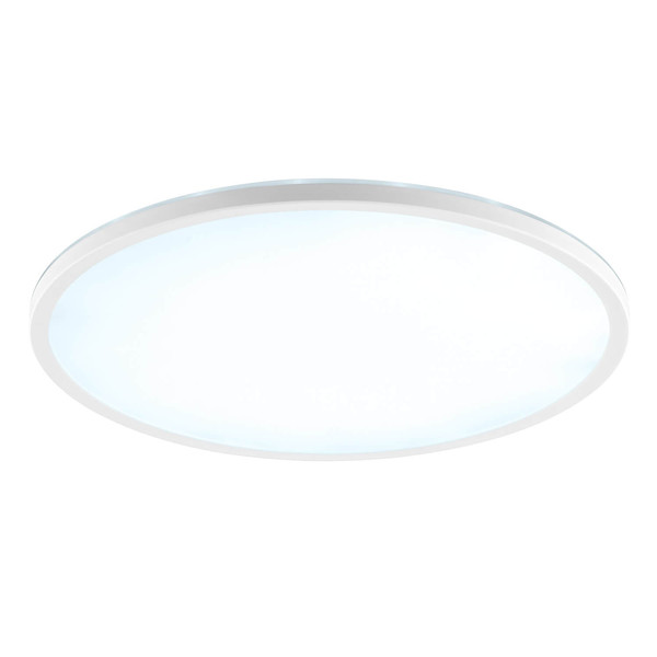 Brilliant Lumaro LED Deckenaufbau-Paneel 42cm 22W Weiß Nachtlicht, Timer G81983/85