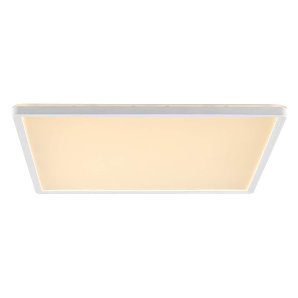 Brilliant Lumaro LED Deckenaufbau-Paneel 42x42cm 22W Weiß Nachtlicht, Timer G81993/85