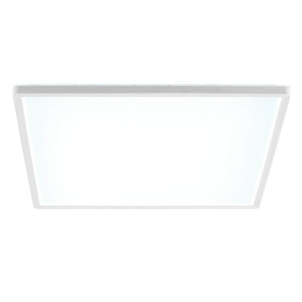 Brilliant Lumaro LED Deckenaufbau-Paneel 42x42cm 22W Weiß Nachtlicht, Timer G81993/85