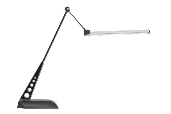 Brilliant Jaap LED Schreibtischleuchte 10W Tageslichtweiß Schwarz Chrom G92734/06