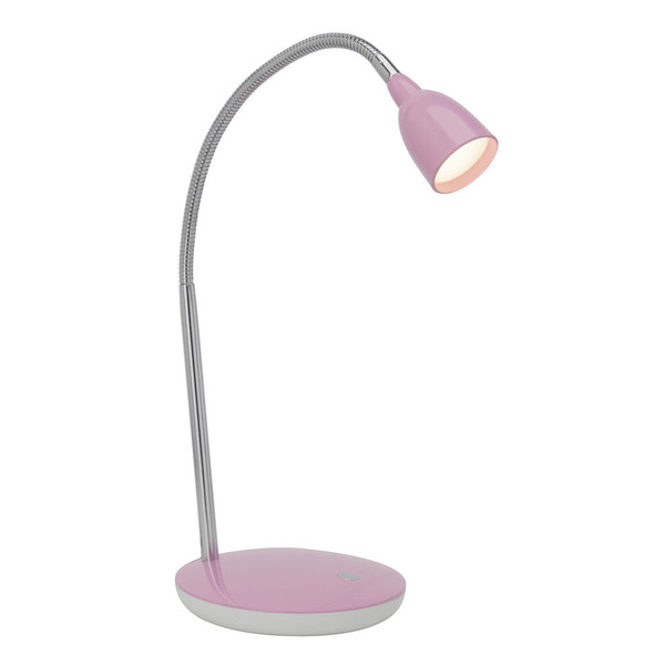 Brilliant Anthony LED Tischleuchte 2,4W Warmweiß Eisen Pink G92935/17