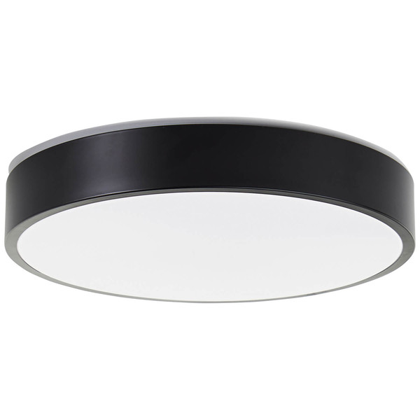 Brilliant Vadin LED Deckenleuchte 33cm 24W Weiß Schwarz Timer, Nachtlicht G94880/76