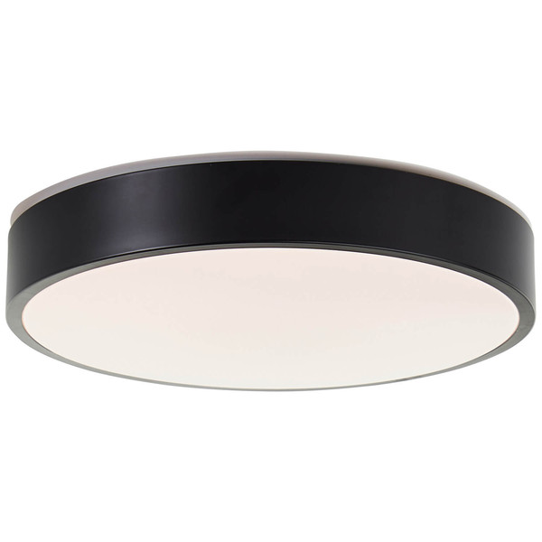 Brilliant Vadin LED Deckenleuchte 33cm 24W Weiß Schwarz Timer, Nachtlicht G94880/76