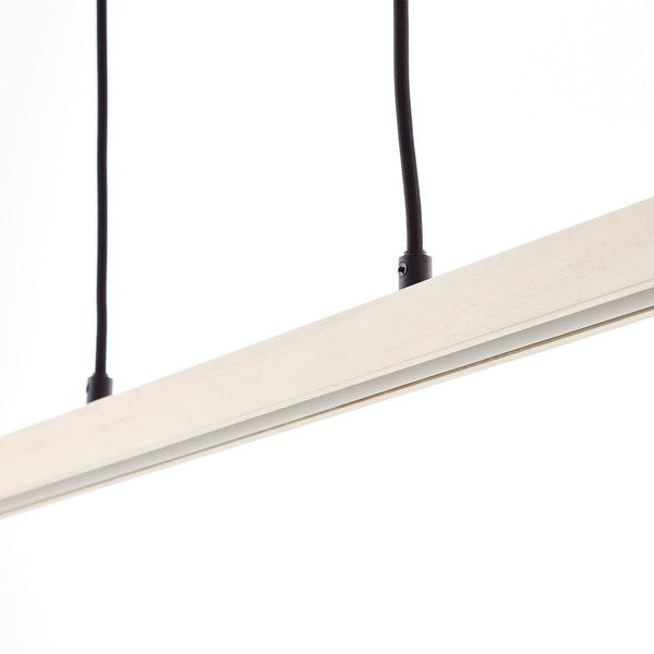 Brilliant Arion LED Pendelleuchte 22W Warmweiß Schwarz Holz FSC® G99072/76