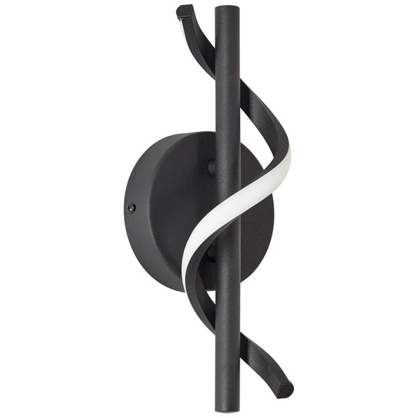 Brilliant Eunice LED Wandleuchte 7,5W Neutralweiß Schwarz Matt G99267/76