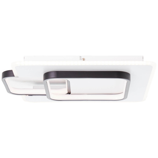 Brilliant Rezia LED Deckenleuchte 45x40cm 36W Warmweiß Weiß Schwarz G99387/75