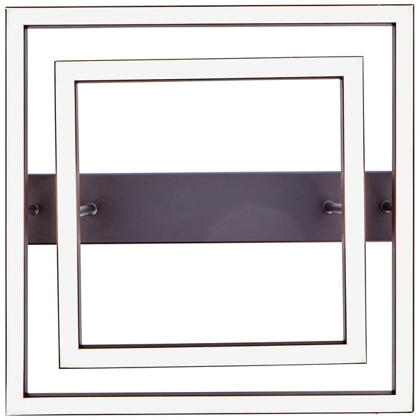 Brilliant Ranut LED Deckenleuchte, 2-flammig 34W Warmweiß Schwarz Memory Funktion G99493/06