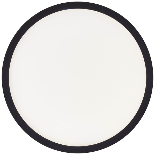 Brilliant Brennan LED Deckenaufbau-Paneel 30cm 17,5W Neutralweiß IP44 Schwarz Weiß Memory Funktion G99653/26