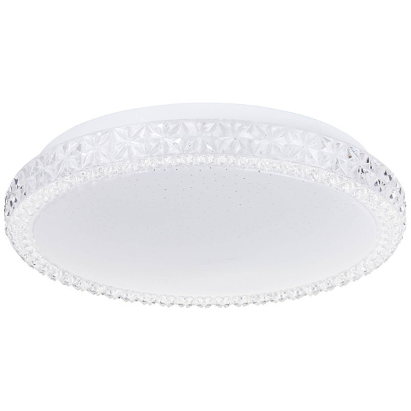 Brilliant Dasie LED Deckenleuchte 29,5cm 12W Neutralweiß Weiß Sternenglanz G99700/05